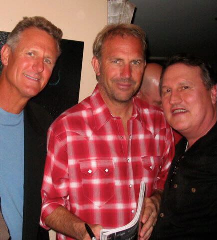 Joe with guests enjoying cigars